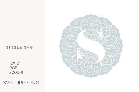 Evaluating the Mandala Monogram Letter S for Design Projects