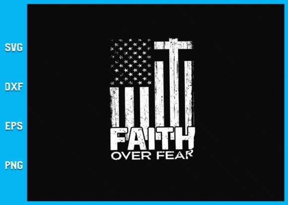 Faith Over Fear Cool Christian Cross Svg: A Modern Design for Faith-Driven Creators