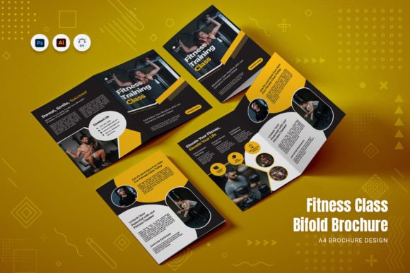 Fitness Class Bifold Brochure: A Practical Design Asset for Health Brands