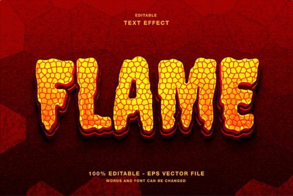 Ignite Your Brand Identity with the Flame Editable Text Effect