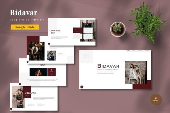 Master Your Presentations with the Bidavar Google Slide Template
