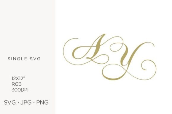 Monogram, Letter A and Letter Y: Designing with Purpose and Precision