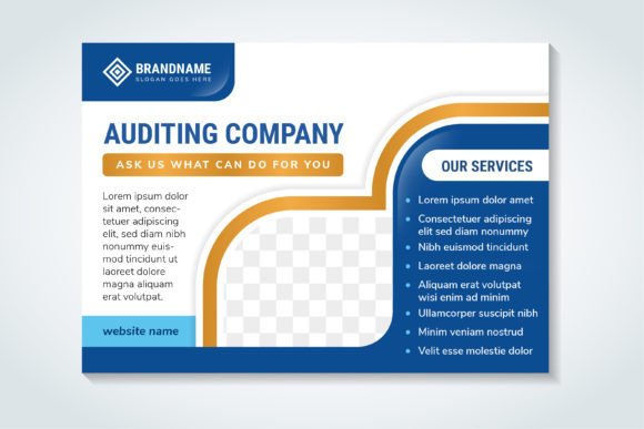 Professional Auditing Company Banner Design