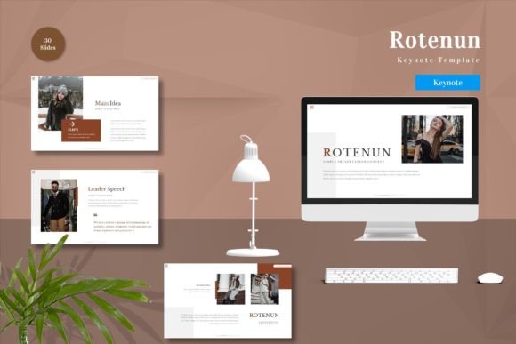 Rotenun - Keynote Template: Elevate Your Visual Story