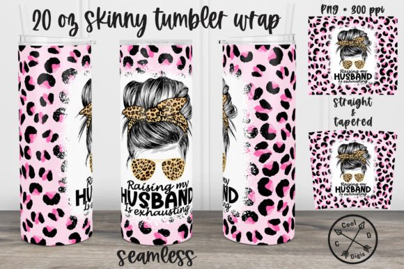 Transforming Humor into Profit: The Strategic Value of the Raising Husband 20oz Tumbler Wrap Design